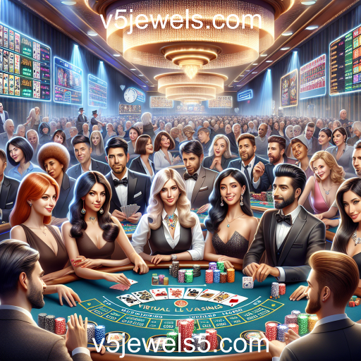 A Revolução dos Jogos Ao Vivo no V5Jewels.com