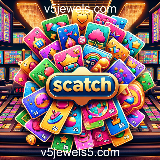 Descubra a Diversão das Cartas Raspa no v5jewels.com